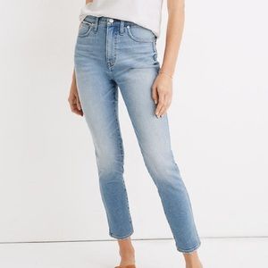 MADEWELL 10inch high rise jeans